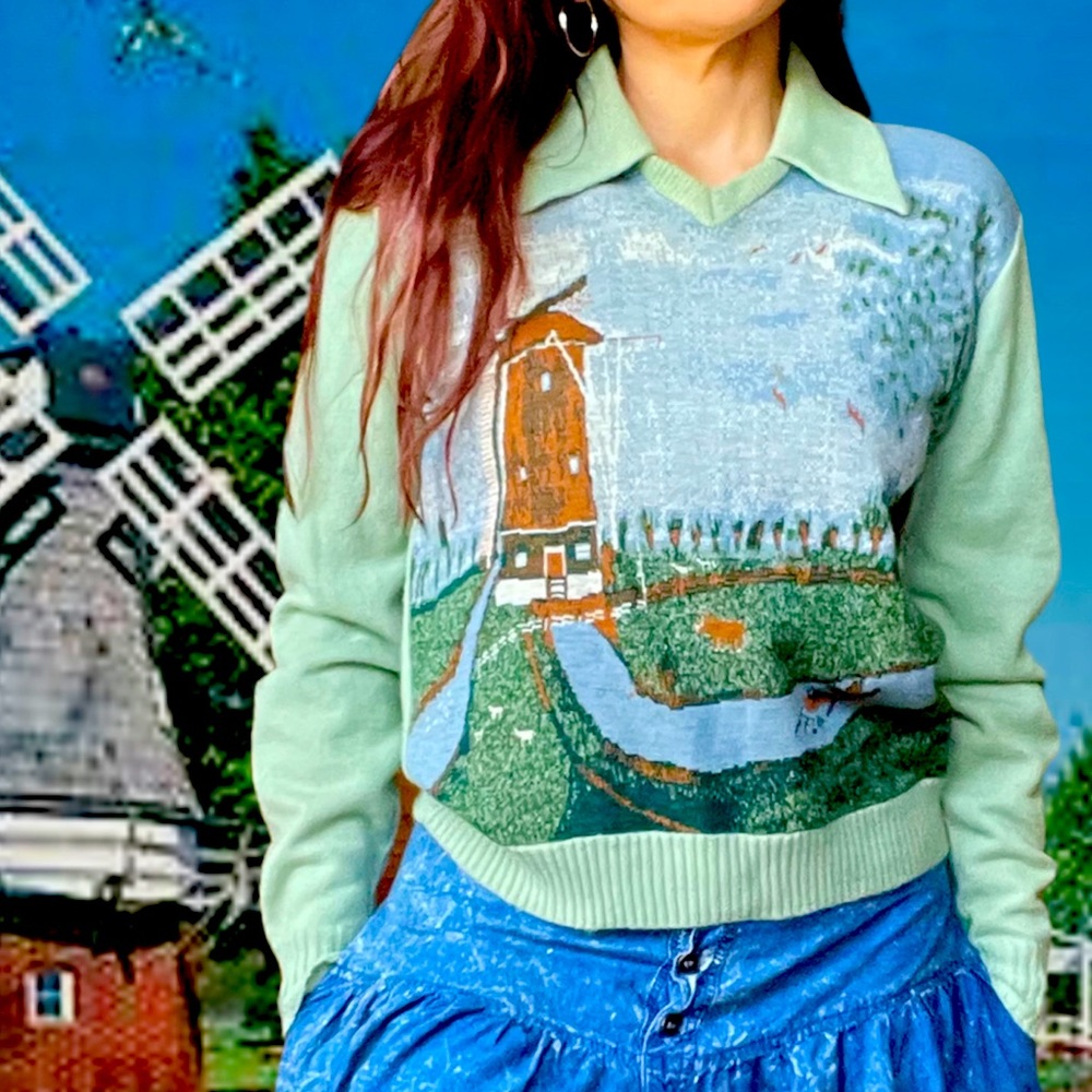Vintage sweater top